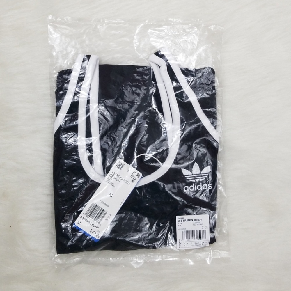 ❌SOLD ❌Adidas 3 Stripe Bodysuit - Picture 5 of 6
